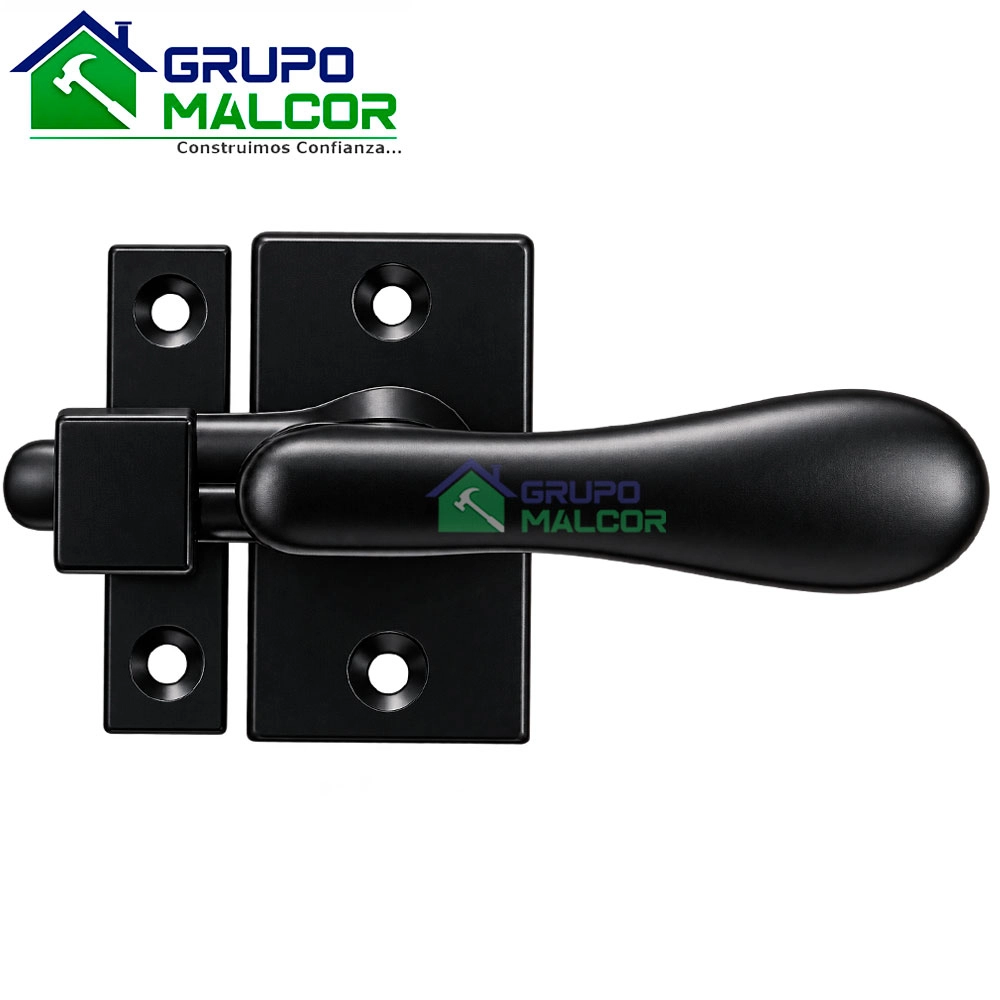 Seguro para ventana negro mate 75mm
