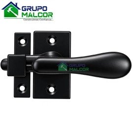 Seguro para ventana negro mate 75mm