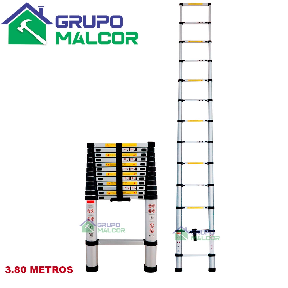 Escalera Telescopica de aluminio km-2140 KAMASA