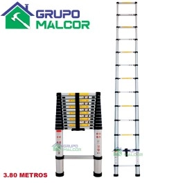 Escalera Telescopica de aluminio km-2140 KAMASA