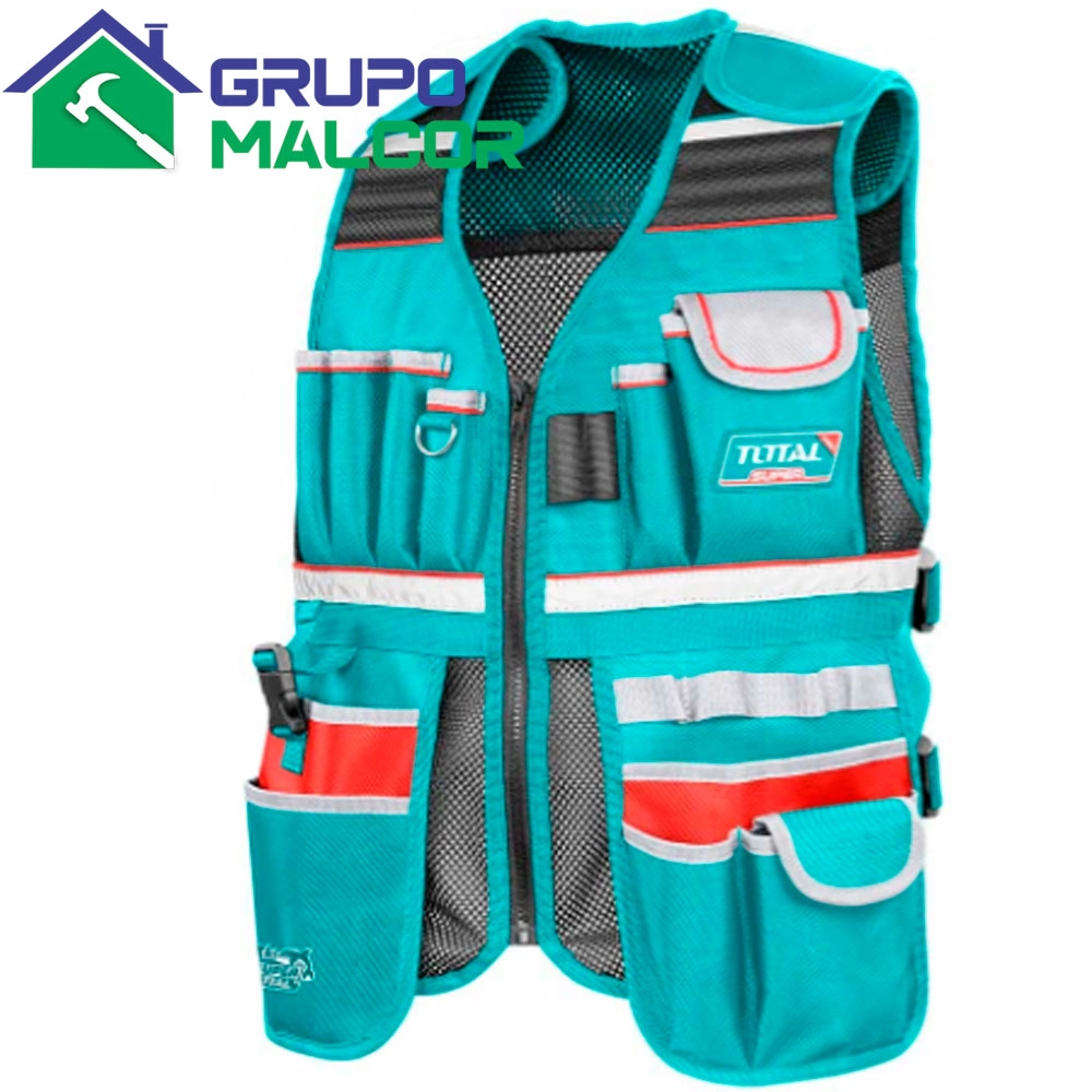 CHALECO PORTA HERRAMIENTAS TOTAL