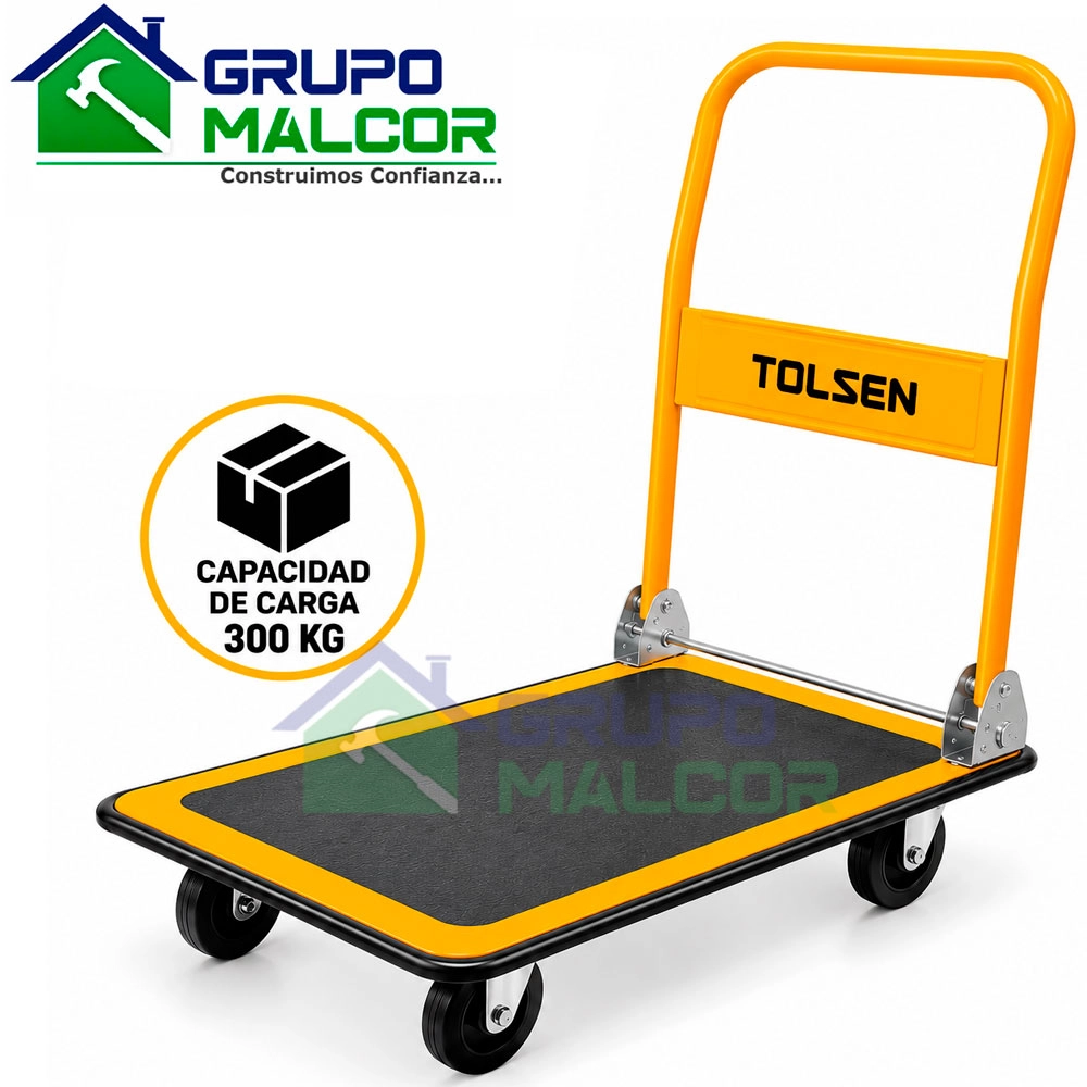 Carro de Carga Plegable 62606 300kg Tolsen