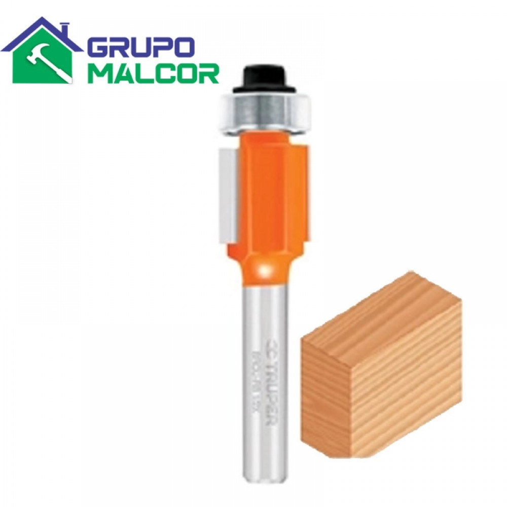 Fresa Corte Recto C/Rodaje 11444 - 1/2" Truper