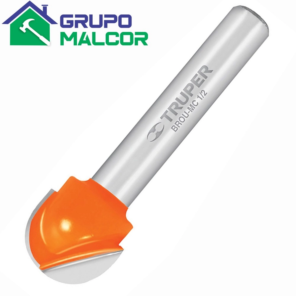 Fresa Media Luna 11462 1/4x1/2" Truper