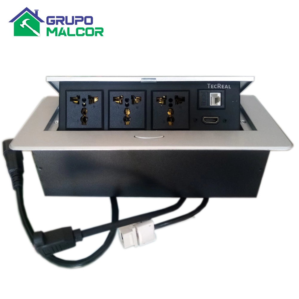 Caja de Conectividad 3 Tomas 1HDMI 1 RED