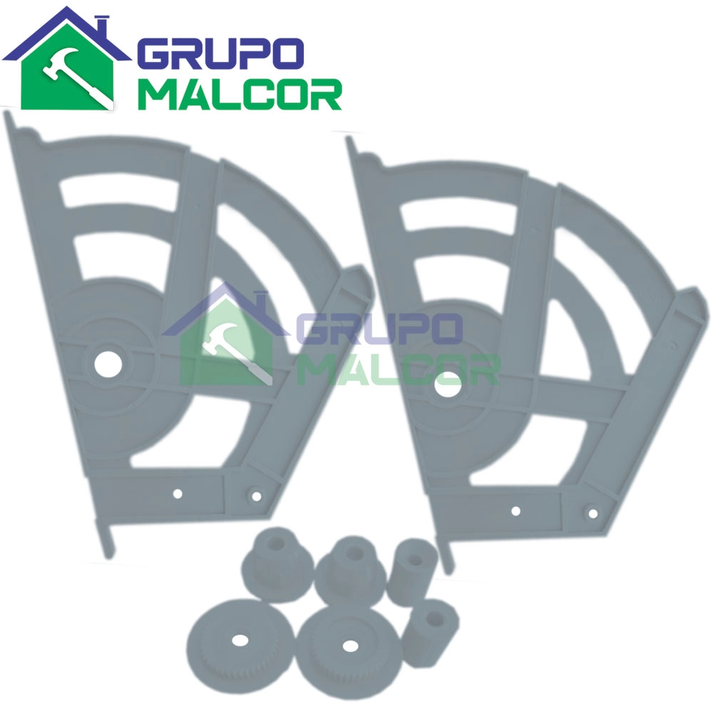 Zapateras de Plastico color GRIS