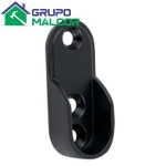 Canopla Negra Para Tubo Ovalado