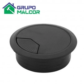 Pasacable Negro PVC