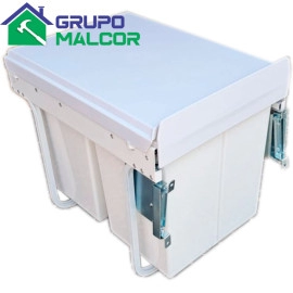 Tacho Doble Para Basura 20L DMUEBLE