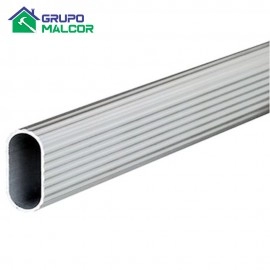 Tubo de Closet Aluminio Ranurado