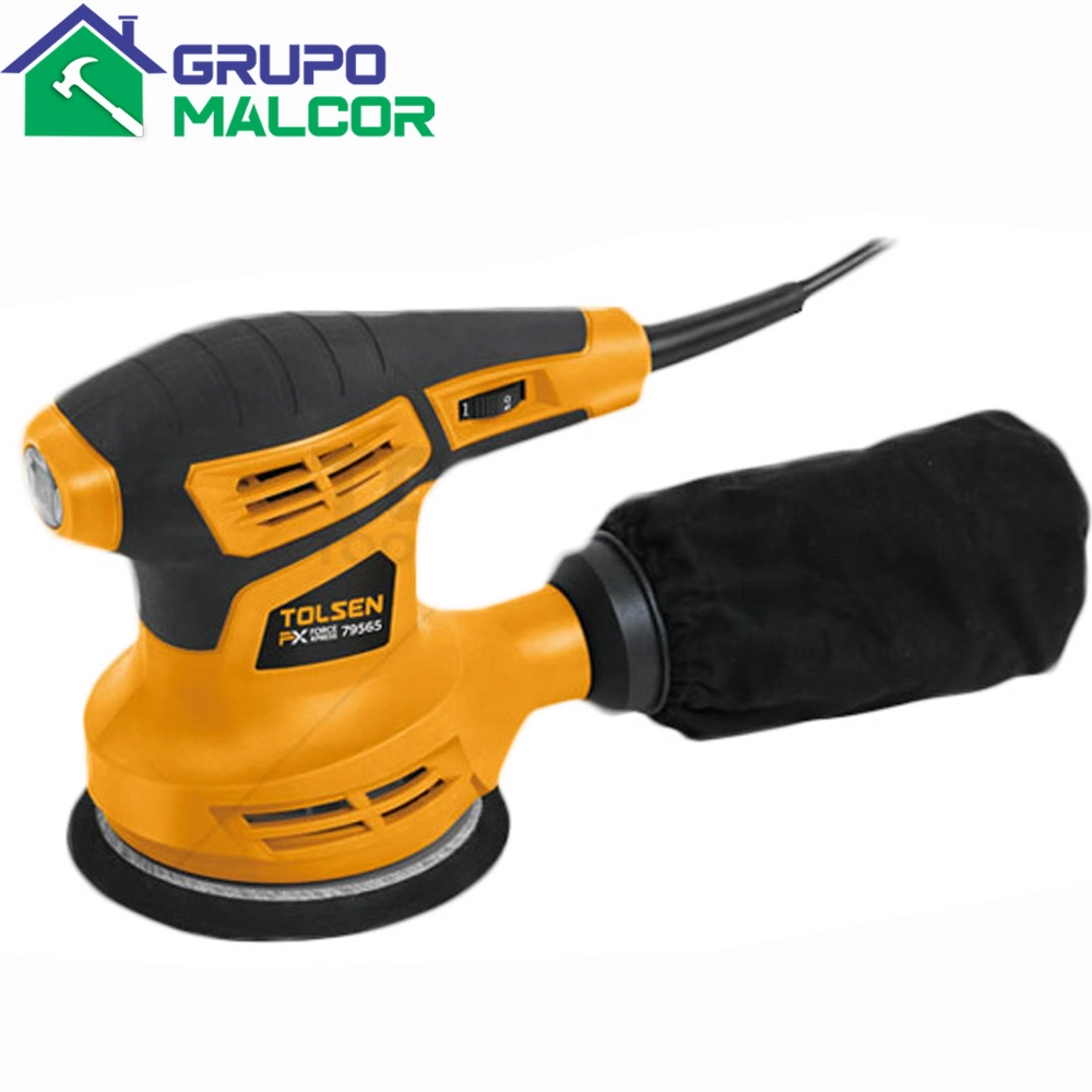 Lijadora Orbital 79565 4 1/2"  280W TOLSEN