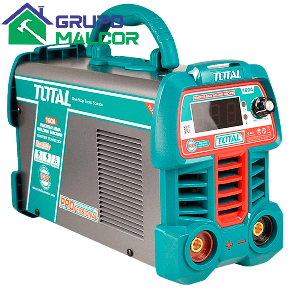 Soldadora inverter MMA 15-160 LCD TOTAL 