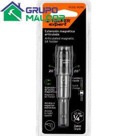 Adaptador Magnetico articulable  1/4" Truper