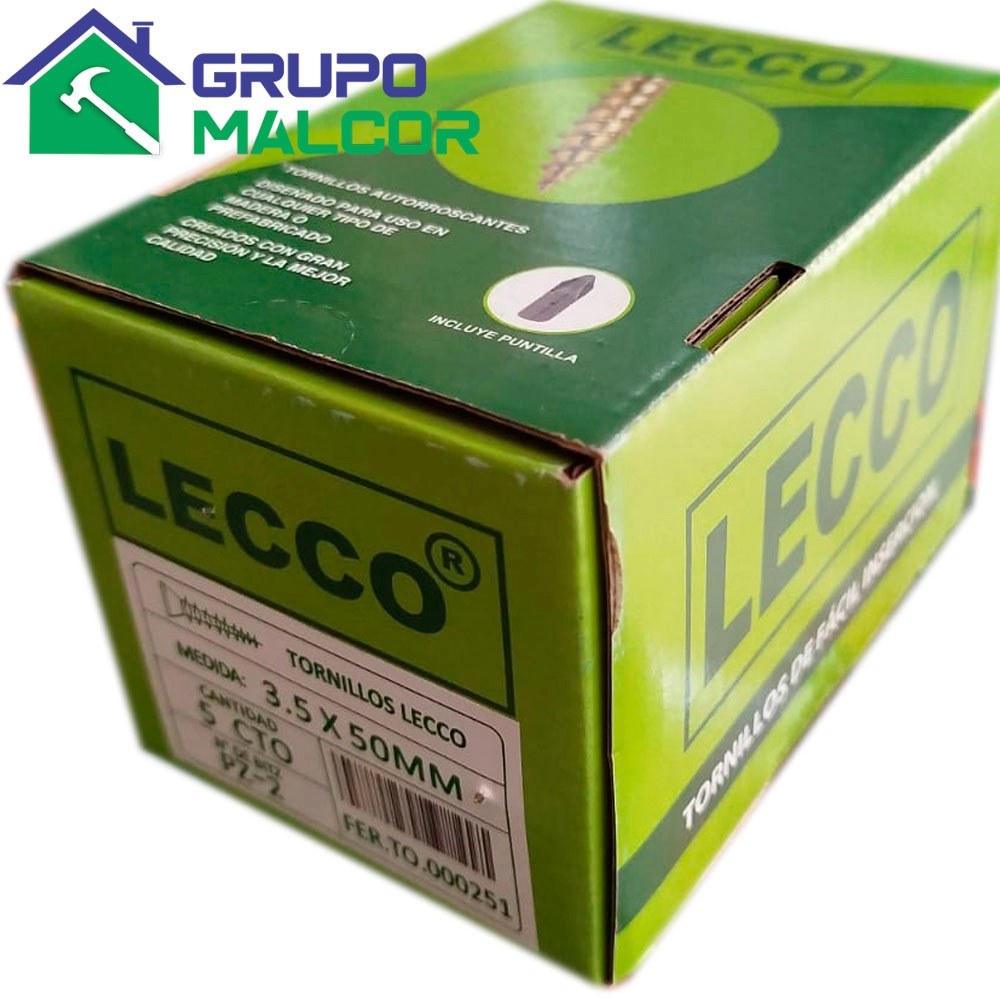 Tornillo Dentado 3.5x50mm LECCO