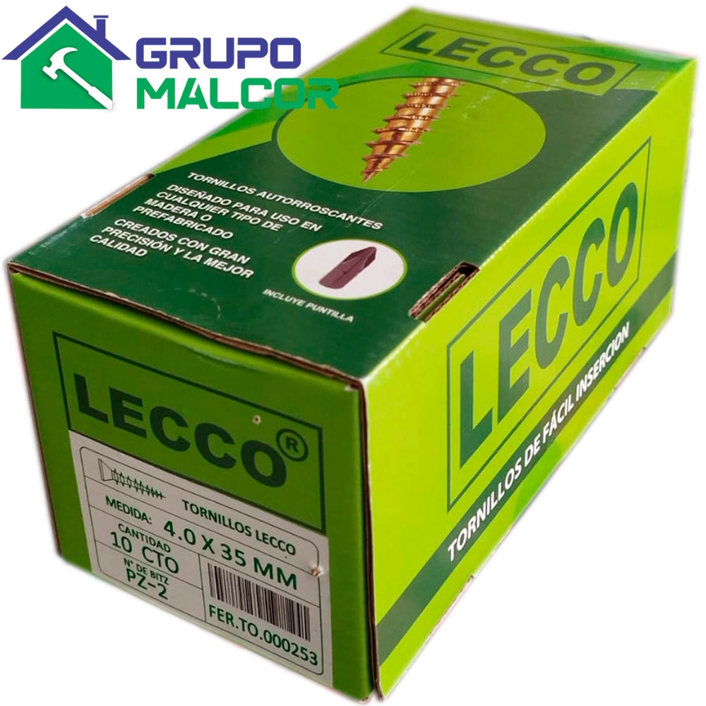 Tornillo Dentado 4.0x35mm LECCO