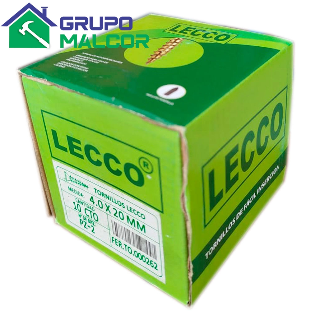 Tornillo Dentado 4.0x20mm LECCO