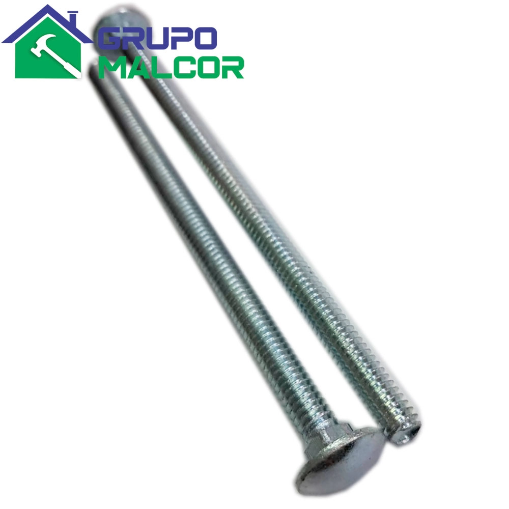 Pernos C/coche Zinc. 1/4"