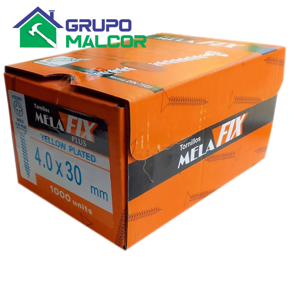 Tornillos Dentados 4.0x30mm Melafix
