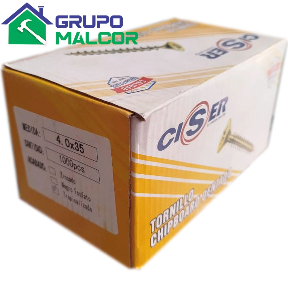 Tornillo Dentado 4.0x35mm CISER