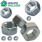 Tuercas Hexagonal Zincada