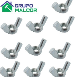 Tuerca Mariposa Zincada